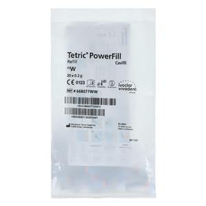 Tetric PowerFill Bulk Fill Composite IVW Cavifil Refill 20/Pk