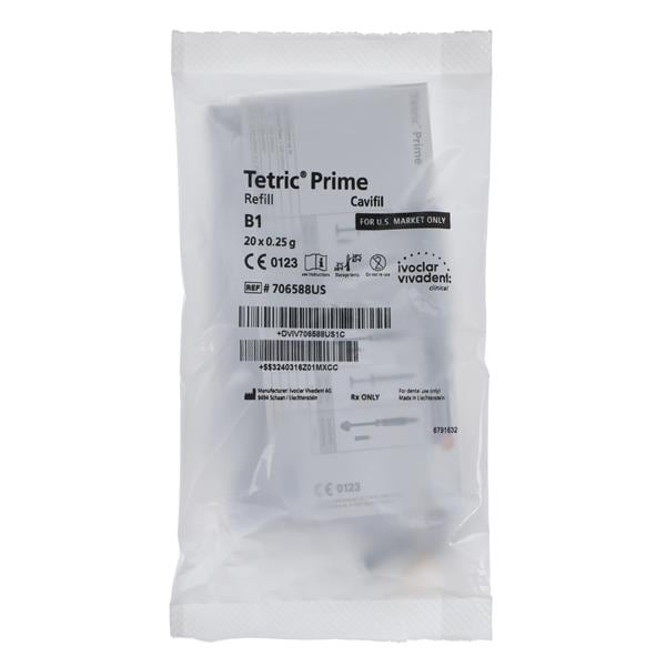 Tetric Prime Universal Composite B1 Cavifil Refill 20/Pk