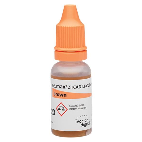 IPS e.max ZirCAD LT Shade Liquid Brown 15 mL