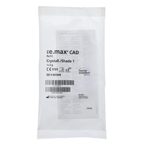 IPS e.max CAD Shade Refill 3gm/Ea