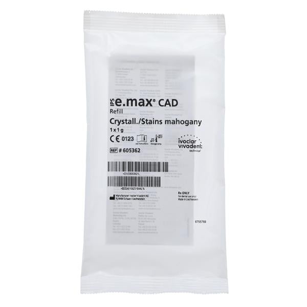 IPS e.max CAD Crystall Stain Mahogany Refill 1 Gm