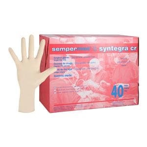 SemperMed Syntegra CR Chloroprene Surgical Gloves 6 Natural, 6 BX/CA