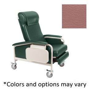 Clinical Care Recliner 275lb Capacity Mauve Ea