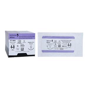 Suture 4-0 27" Polyglycolic Acid Braid C-6 Purple 12/Bx