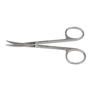 Vantage Iris Scissors Curved 4-1/8" Stainless Steel Ea