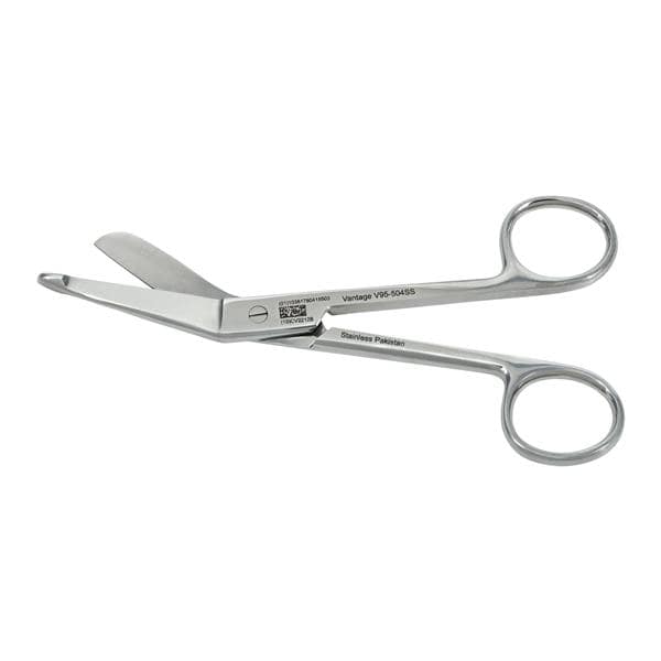 Vantage Lister Bandage Scissors Bent 5-1/2" Stainless Steel Ea