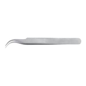 Swiss Jewelers Forcep Curved Flat 4-1/2" Autoclavable Ea