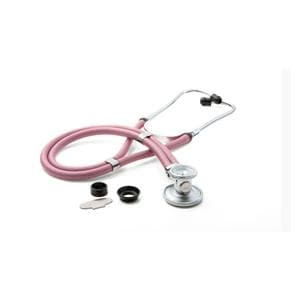 Adscope 641 Sprague Rappaport Stethoscope Adlt/Ped Pnk Double Lumen Tubing Ea