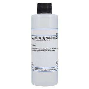 Reagent Potassium Hydroxide 10% 4oz/Bt