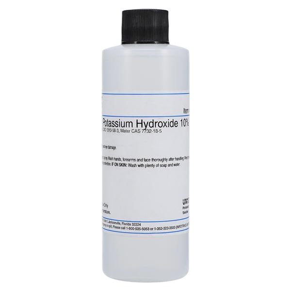 Reagent Potassium Hydroxide 10% 4oz/Bt