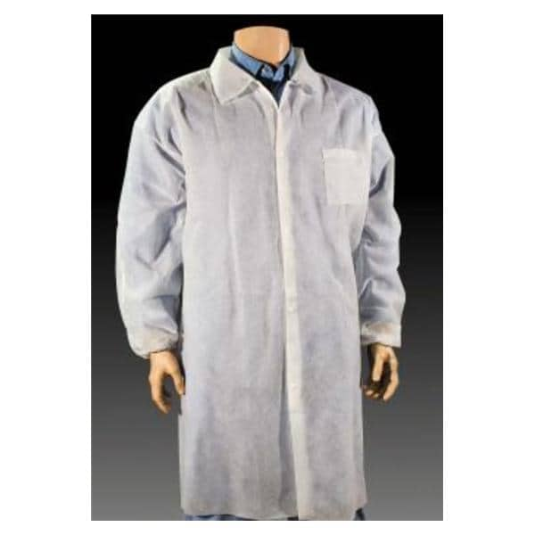 Protective Lab Coat Polypropylene X-Large 25/CS