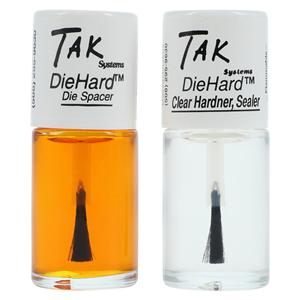 Die Hard Kit Spacer/Hardener Clear/Blue 1oz/Bt