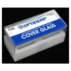 Propper Select Microscope Cover Glass 22x22mm #2/Square Edge 10ounces