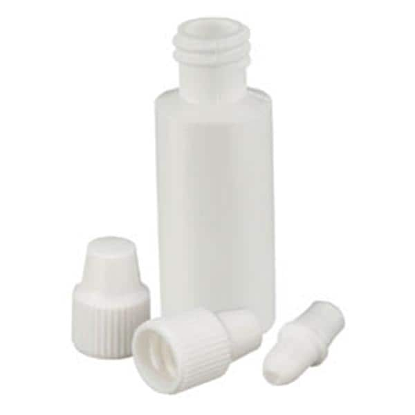 Wheaton Dropping Bottle LDPE White 3mL 144/Ca