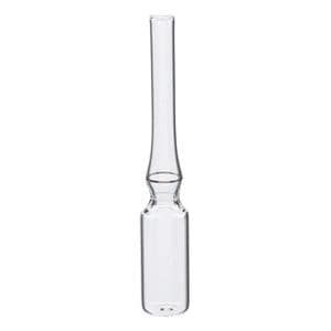 Wheaton Pre-Scored Ampule Borosilicate Glass Clear 1mL 144/Ca