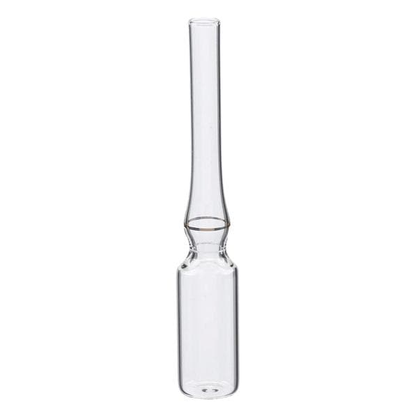 Wheaton Pre-Scored Ampule Borosilicate Glass Clear 1mL 144/Ca