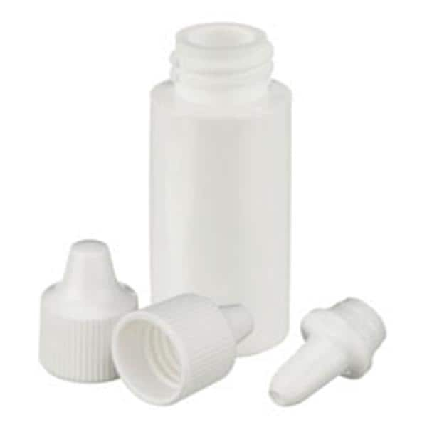 Wheaton Dropping Bottle LDPE White 6mL 144/Ca