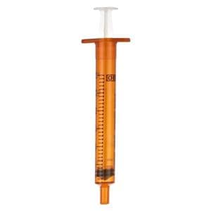 Medicine Syringe Polypropylene Amber