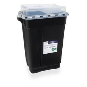 Recykleen RCRA Hazardous Waste Container 19gal Blk 26.25x20x14.75 Ld Plstc 5/Ca