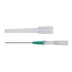 Angiocath Peripheral Venous Catheter 18 Gauge 1-9/10" Green Ea