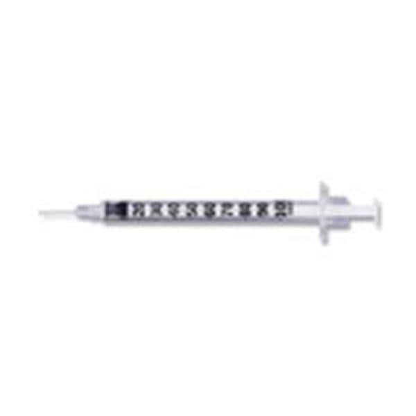 Micro-Fine IV Insulin Syringe/Needle 28gx1/2" 1cc Orange Conventional LDS 100/Bx, 5 BX/CA