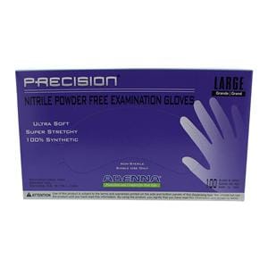 Precision Nitrile Exam Gloves Large Violet Non-Sterile