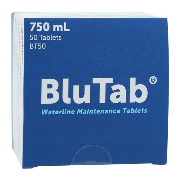 BluTab Waterline Tablets 750 mL Bottle 50/Bx, 12 BX/CA