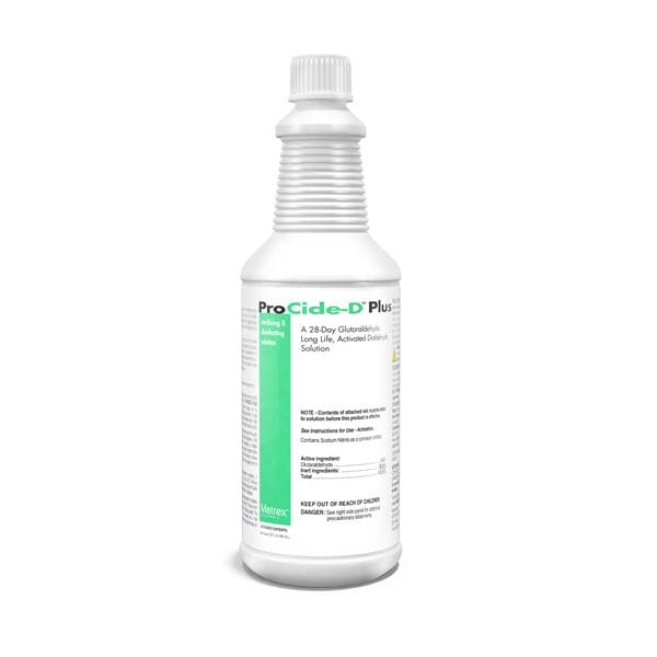 ProCide-D Plus Sterilant Disinfectant 3.4% Glutaraldehyde 4 Quart 32 oz, 4 EA/BX