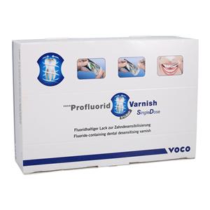 ProFluorid Fluoride Varnish Single Dose 5% NaF 0.4 mL Caramel 50/Bx