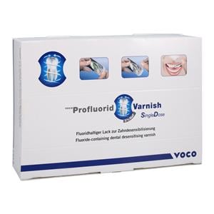 ProFluorid Fluoride Varnish Single Dose 5% NaF 0.4 mL Mint 50/Bx