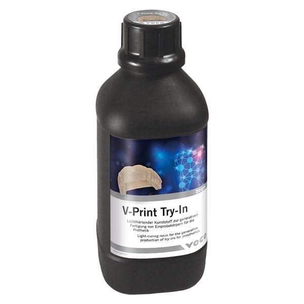 V-Print Try-In 3D Print Resin Beige 1000 Gm 1000GmBt