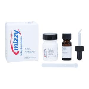 Mizzy Zinc-Oxide Eugenol Powder & Liquid Cement Cement Kit Ea