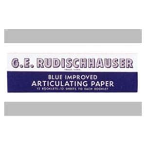 Rudischauser Articulating Paper Strips Thin Red / Blue Booklet 12Bks/Bx