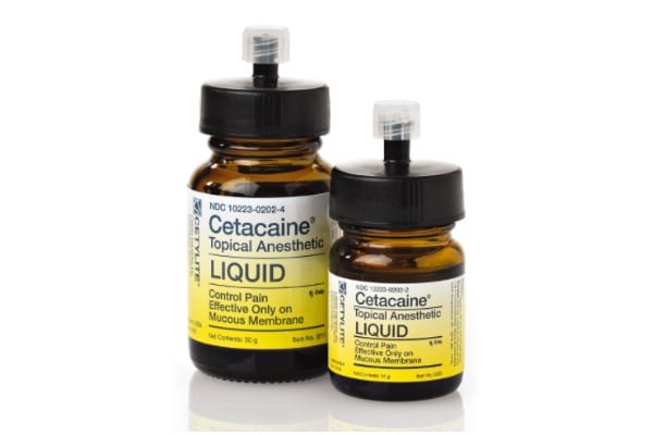 Cetacaine® Liquid Anesthetic Bottle