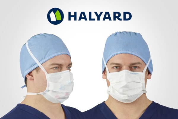 Halyard® Mask with Earloop & Fog-Free®