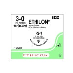 Ethilon Suture 3-0 Packaging Green