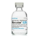 Marcaine Injection Single-Dose Vial (SDV) 