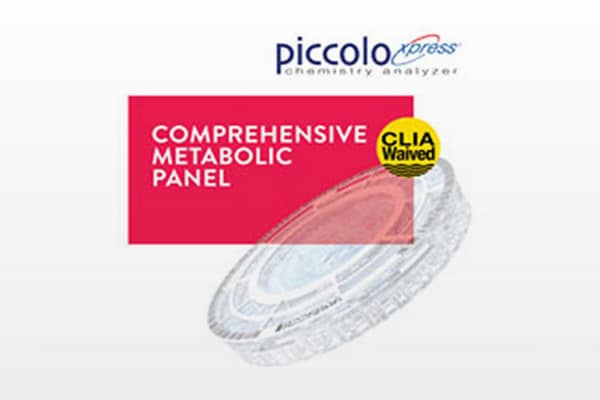 Piccolo Xpress Comprehensive Metabolic Panel Reagent Disc