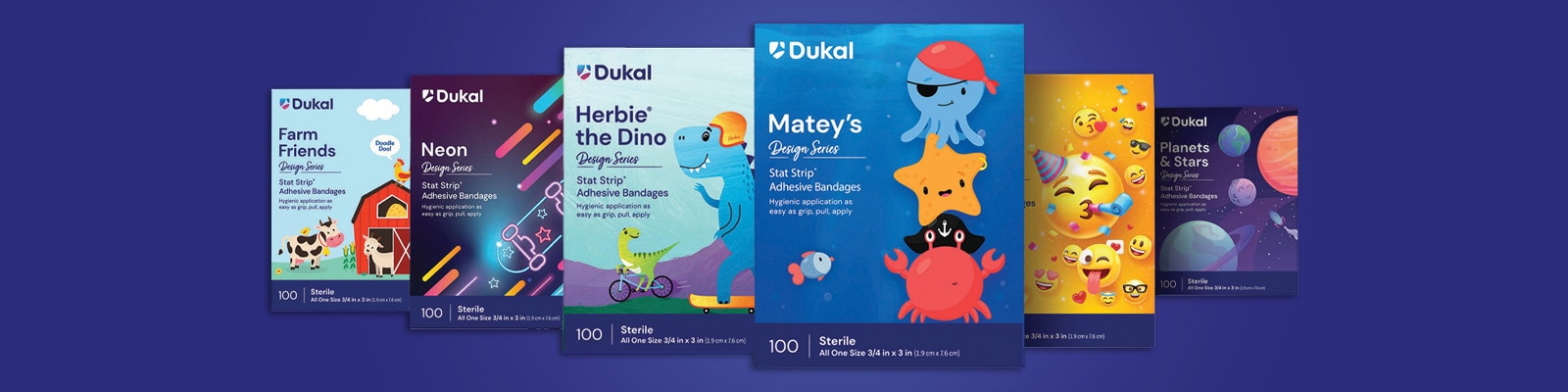 Dukal Adhesive Bandages for Kids