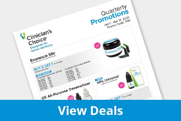 Clinician's Choice - Quarterly Promotions