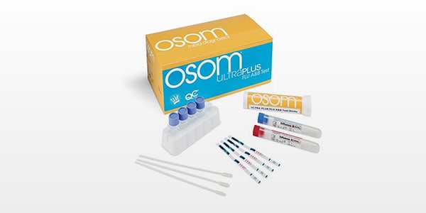 OSOM® Ultra Plus Flu A&B Test Kit - Henry Schein Medical